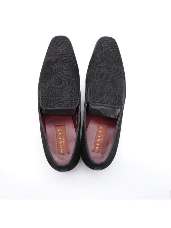 Mezlan Crespi Black Venetian Loafer Men\'s Size 11.5 Dress Shoes M Slip On Loafer main image 5